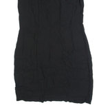 JIGSAW Womens Shift Dress Black Sleeveless Short M