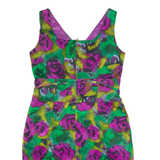 HOBBS LONDON Womens Pencil Dress Green Floral Sleeveless Knee Length UK 12