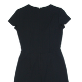 HOBBS LONDON Womens Pencil Dress Black Short Sleeve Knee Length UK 8