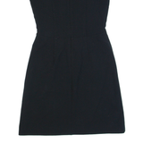 HOBBS LONDON Womens Pencil Dress Black Short Sleeve Knee Length UK 8