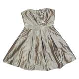 COAST Womens Fit & Flare Dress Grey Sleeveless Short UK 8