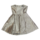COAST Womens Fit & Flare Dress Grey Sleeveless Short UK 8