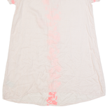 BODEN Womens Shift Dress Cream Short Sleeve Knee Length UK 14