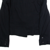 Womens Blazer Jacket Black Viscose UK 10