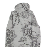 DESIGUAL Womens Track Jacket Grey Floral M