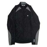PEARL IZUMI Womens Windbreaker Jacket Black Colourblock L