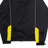 FEEL FREE Mens Track Jacket Black Colourblock XS
