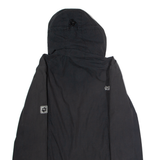 JACK WOLFSKIN Womens Rain Jacket Grey Hooded UK 10