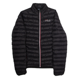 FILA Mens Puffer Jacket Black S