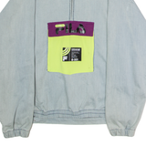 FILA Mens Pullover Jacket Grey Colourblock M