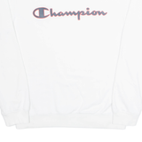 CHAMPION Mens Sweatshirt White M