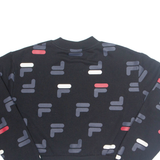 FILA Cropped Womens Sweatshirt Black M
