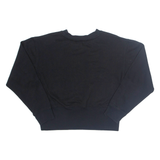 DKNY Cropped Womens Sweatshirt Black M