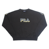 FILA Womens Sweatshirt Black L