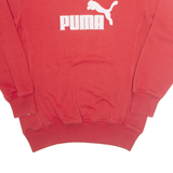 PUMA Mens Sweatshirt Red M