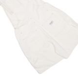 NAF NAF Carpenter Womens Dungarees Cream Relaxed S W31 L4