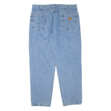 CARHARTT Mens Jeans Blue Regular Tapered W38 L30