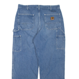 CARHARTT Mens Jeans Blue Regular Straight W36 L30