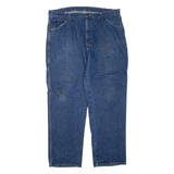 DICKIES Mens Jeans Blue Regular Straight W38 L32