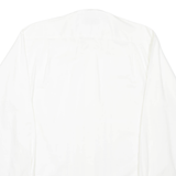 MARC THOMBARD Mens Plain Shirt Cream Long Sleeve L