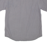 LACOSTE Mens Shirt Grey Check M