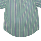 SLOT MACHINE Mens Shirt Green Striped L