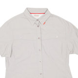 MAMMUT Womens Plain Shirt Grey Nylon L