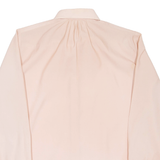 MARIO ROSELLA Womens Plain Shirt Pink Long Sleeve S