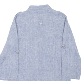 BOGNER Womens Plain Shirt Blue 3/4 Sleeve S