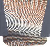 CAMOMILLA Womens Printed Blouse Grey Long Sleeve Viscose Geometric S