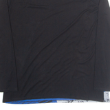 FIORELLA RUBINO Rhinestone Womens Printed Blouse Blue Crazy Pattern XL