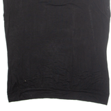 FIORELLA RUBINO Rhinestone Womens Printed Blouse Black Sleeveless Viscose L