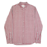 Vintage RALPH LAUREN DENIM & SUPPLY Mens Shirt Red 90s Check Long Sleeve L