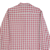 Vintage RALPH LAUREN DENIM & SUPPLY Mens Shirt Red 90s Check Long Sleeve L