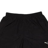 PUMA Mesh Lining Mens Sports Shorts Black Relaxed XL W33