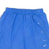 NIKE Lining Mens Sports Shorts Blue Relaxed S W26