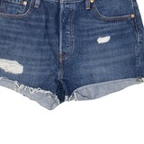 LEVI'S 501 BIG E Womens Denim Shorts Blue Relaxed M W29