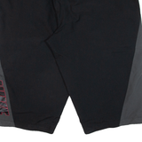 NIKE Mesh Lining Mens Sports Shorts Black Relaxed XL W46