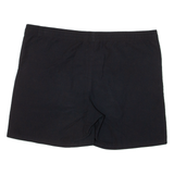 ADIDAS Womens Casual Shorts Black Relaxed UK 12 W36