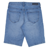 CALVIN KLEIN JEANS Mens Jorts Shorts Blue Relaxed S W28