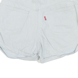 LEVI'S A-line Mom Womens Denim Shorts White Relaxed XXS W24