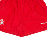 REEBOK Mens Sports Shorts Red Relaxed XL W32