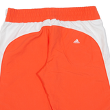 ADIDAS Womens Pedal Pushers Shorts Pink Relaxed UK 14 W33