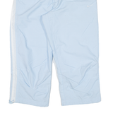 NIKE Womens Pedal Pushers Shorts Blue Relaxed S W28