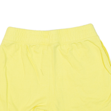 CHAMPION Womens Casual Shorts Yellow Relaxed S W24