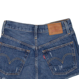 LEVI'S 501 BIG E Womens Denim Shorts Blue Relaxed XS W26