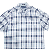 TOMMY HILFIGER Mens Shirt Blue Check M