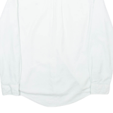 TOMMY HILFIGER Mens Plain Shirt Grey Long Sleeve M