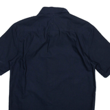 FRED PERRY Mens Plain Shirt Blue XS