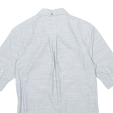 ALL SAINTS Mens Plain Shirt Grey 3/4 Sleeve S